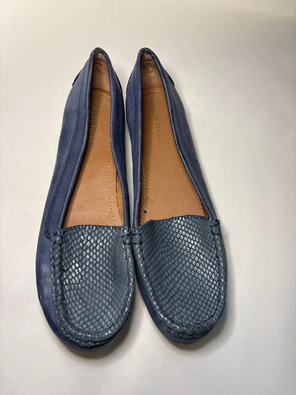 BARE TRAPS Kieran‎ Women's Black Leather Driving Loafers Size 10